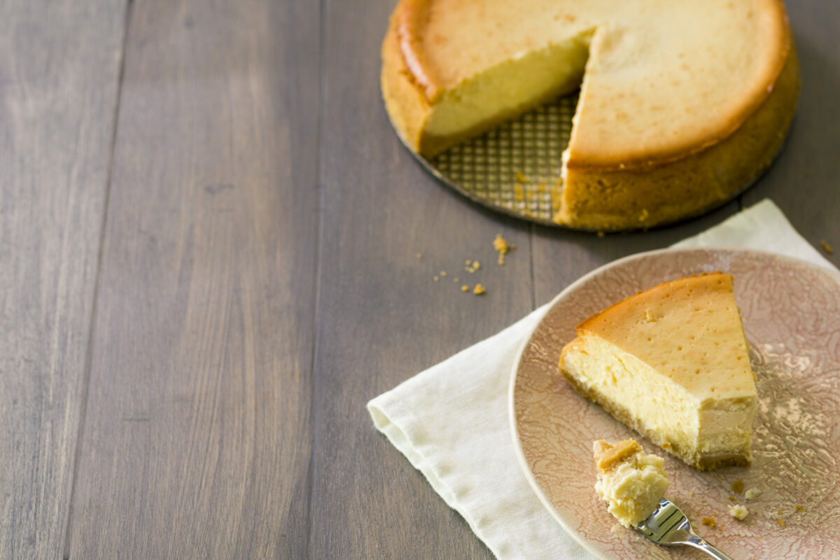 Lactose and fructose-free cheesecake - Intoleran International