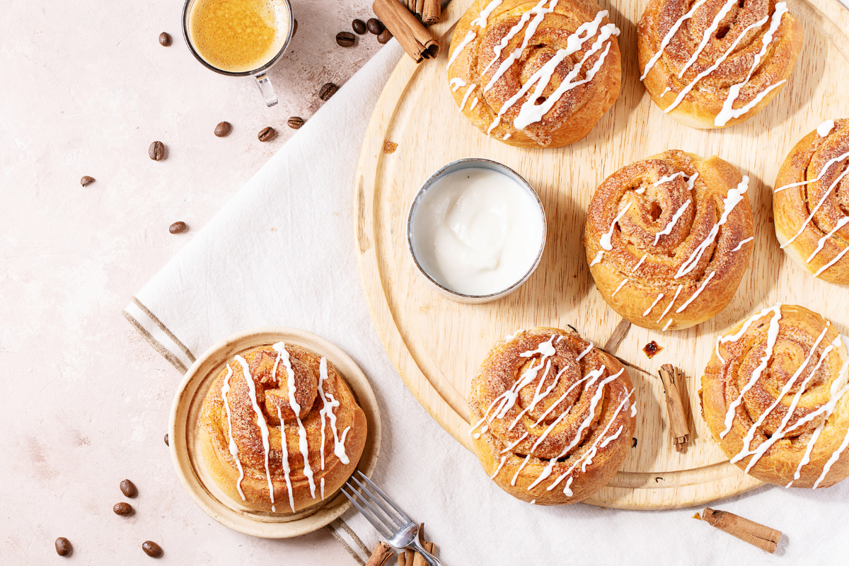 Low FODMAP Cinnamon Buns - Intoleran International