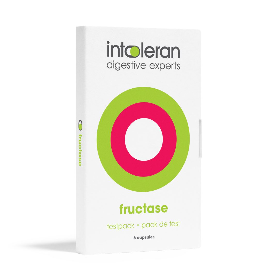 Fructase - Testpack 6 Capsules | Helpt bij vertering van Fructose | Bevat spijsverteringenzym Xylose Isomerase | Low FODMAP & Vegan | Intoleran