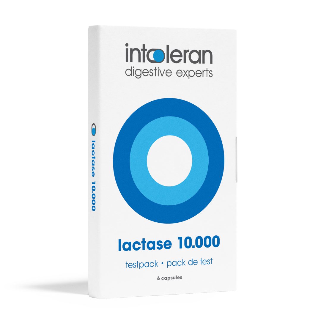 Lactase 10.000 - Testpack 6 Capsules | Lactose Intolerantie | Hoog gedoseerd | Bevat Lactase dat helpt bij het verteren van Lactose | Intoleran