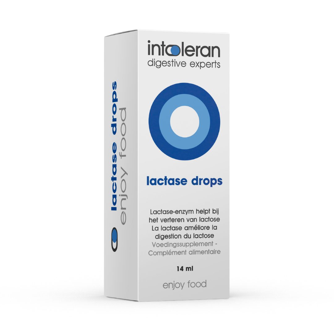 Lactase Drops - 14 ml | Lactose Intolerantie | Bevat vloeibaar Lactase enzym dat helpt bij het verteren van Lactose | Lactose-vrij koken | Intoleran