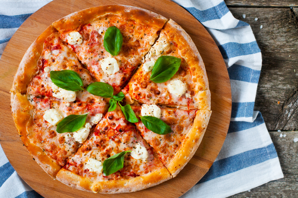 Low-FODMAP pizza margherita  - Intoleran US