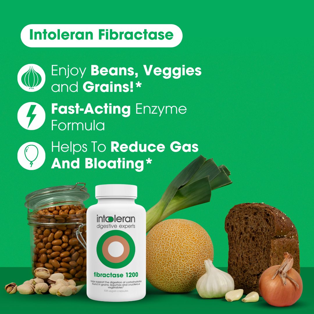 Alpha Galactosidase Enzyme – Fibractase 1200 | Intoleran